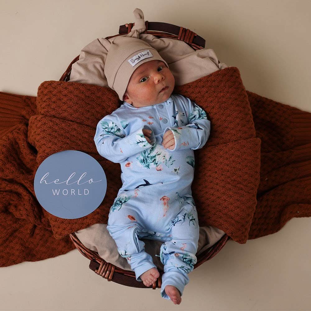 Ocean & Indigo Reversible Milestone Cards
