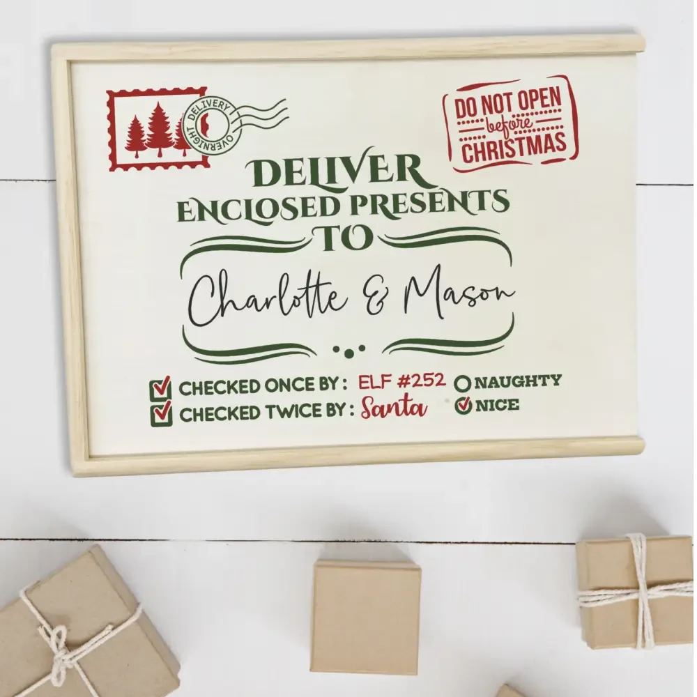 Christmas Box - Deliver - Timber Tinkers