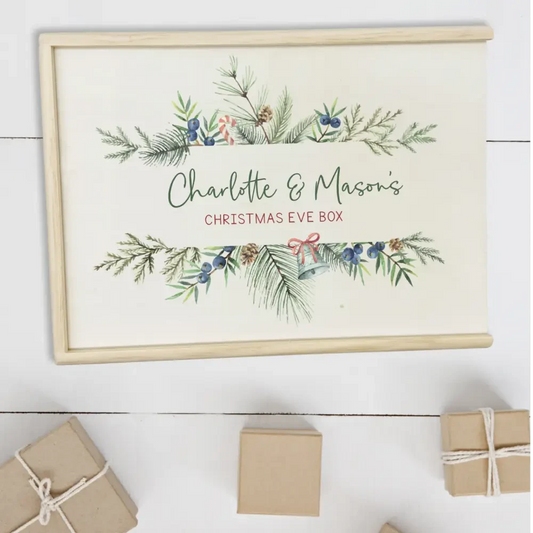 Christmas Box - Christmas Floral - Timber Tinkers