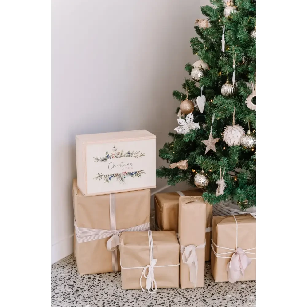 Christmas Box - Christmas Floral - Timber Tinkers