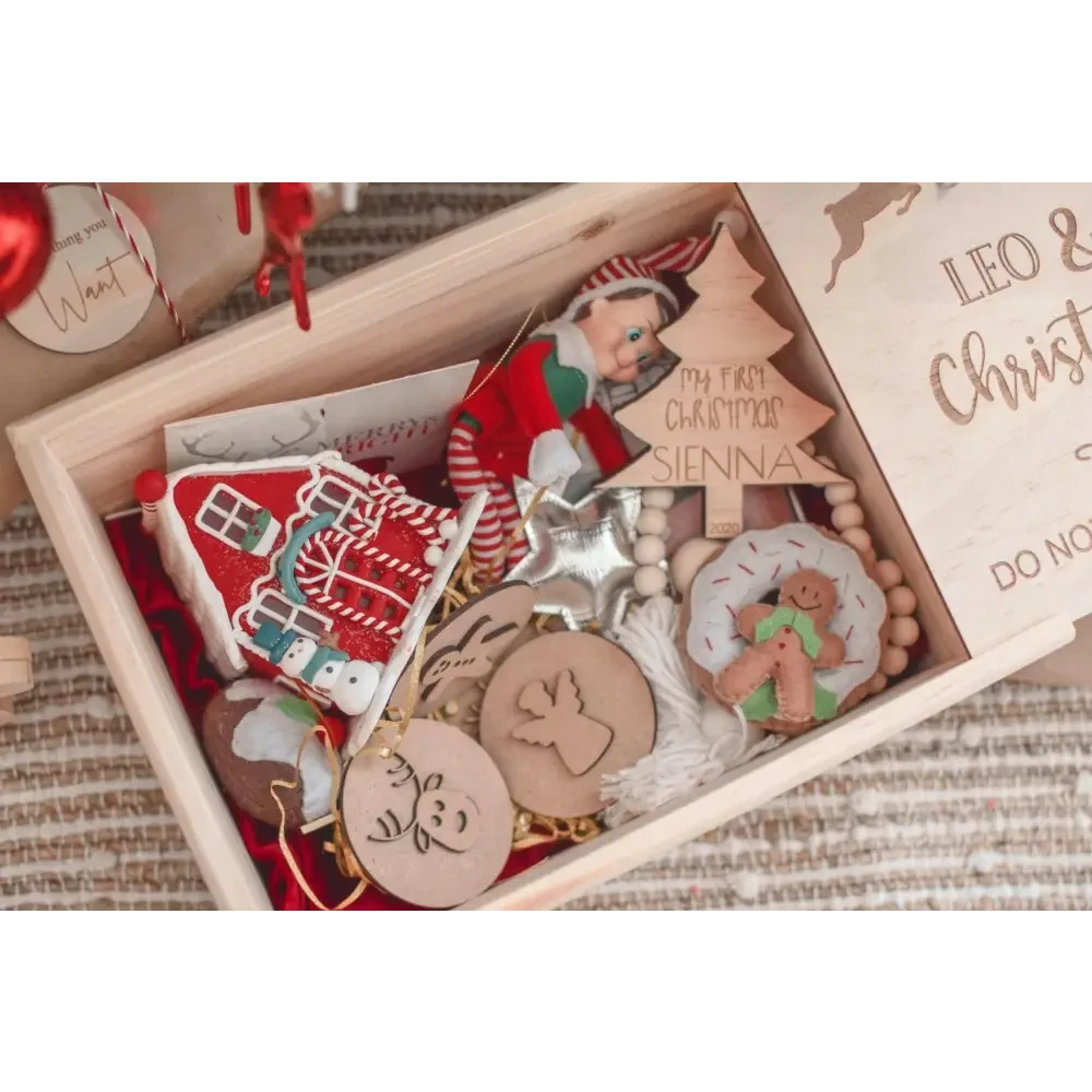 Christmas Box - Reindeer - Timber Tinkers