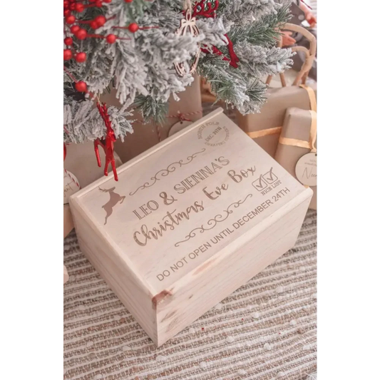 Christmas Box - Reindeer - Timber Tinkers