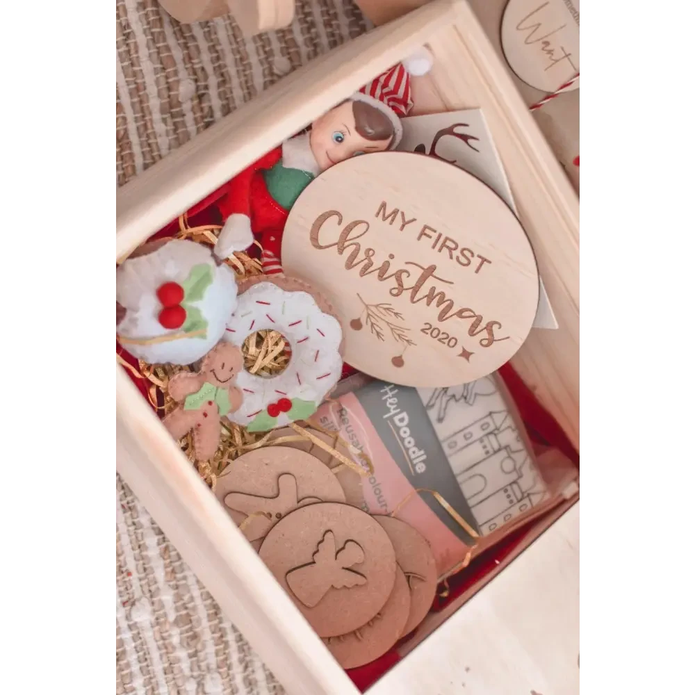 Christmas Box - Reindeer - Timber Tinkers