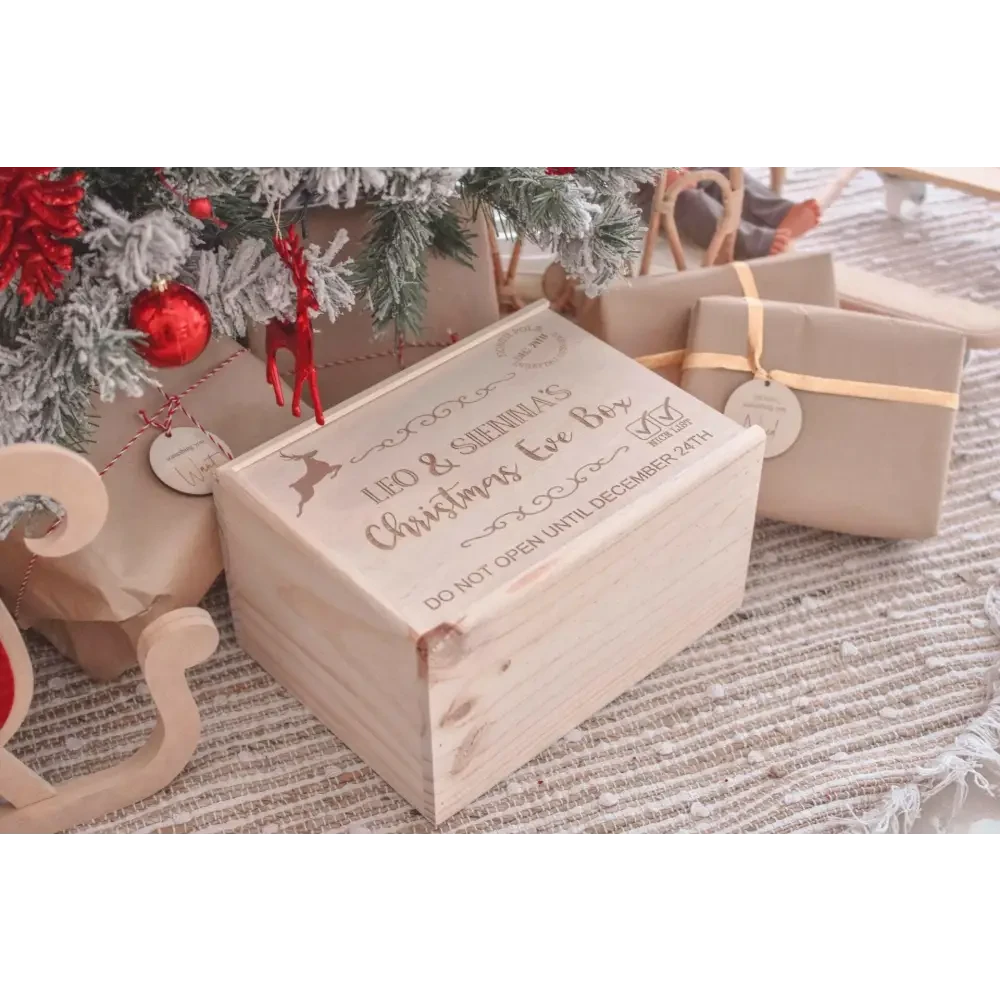 Christmas Box - Reindeer - Timber Tinkers