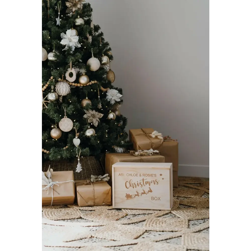 Christmas Box - Santa - Timber Tinkers
