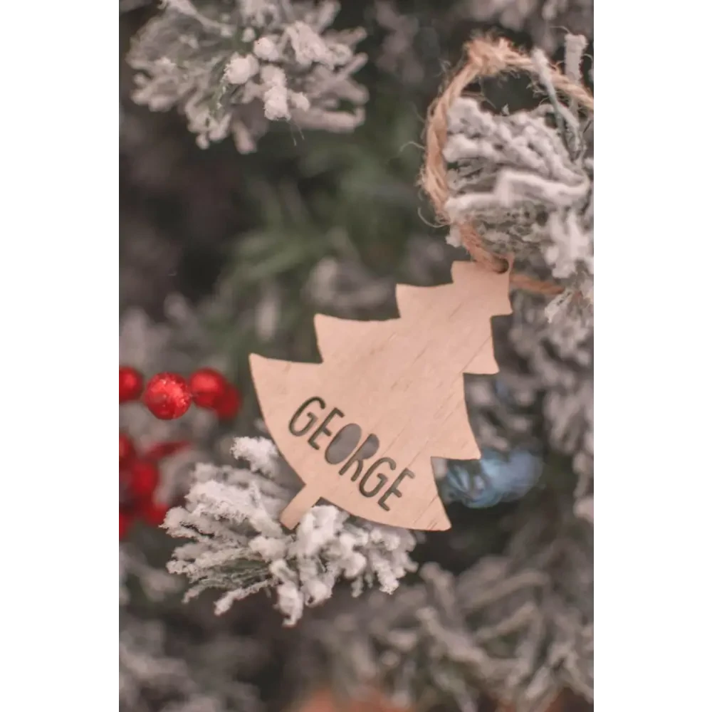 Christmas Tree Ornament - Timber Tinkers