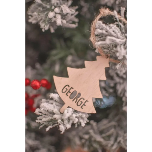 Christmas Tree Ornament - Timber Tinkers