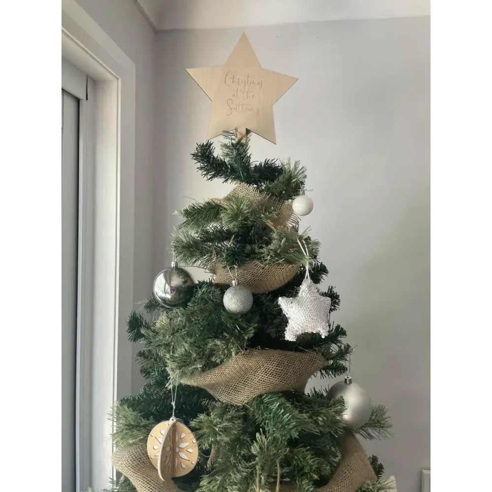 Christmas Tree Topper - Star - Timber Tinkers