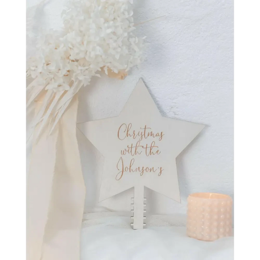 Christmas Tree Topper - Star - Timber Tinkers
