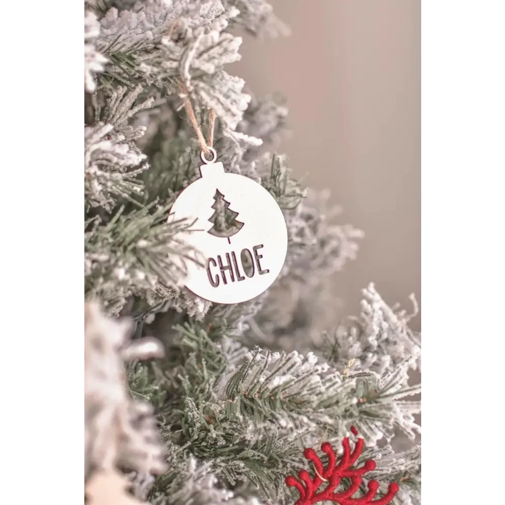 Classic Wooden Christmas Ornament - Timber Tinkers