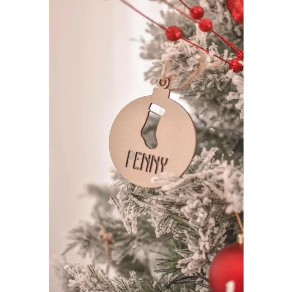 Classic Wooden Christmas Ornament - Timber Tinkers