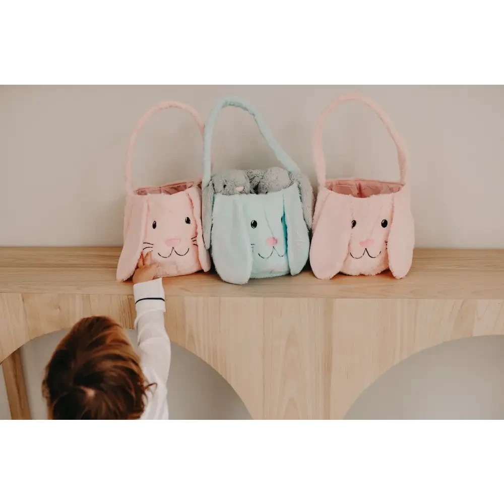 Easter Bunny Basket - Multiple Colours - Timber Tinkers
