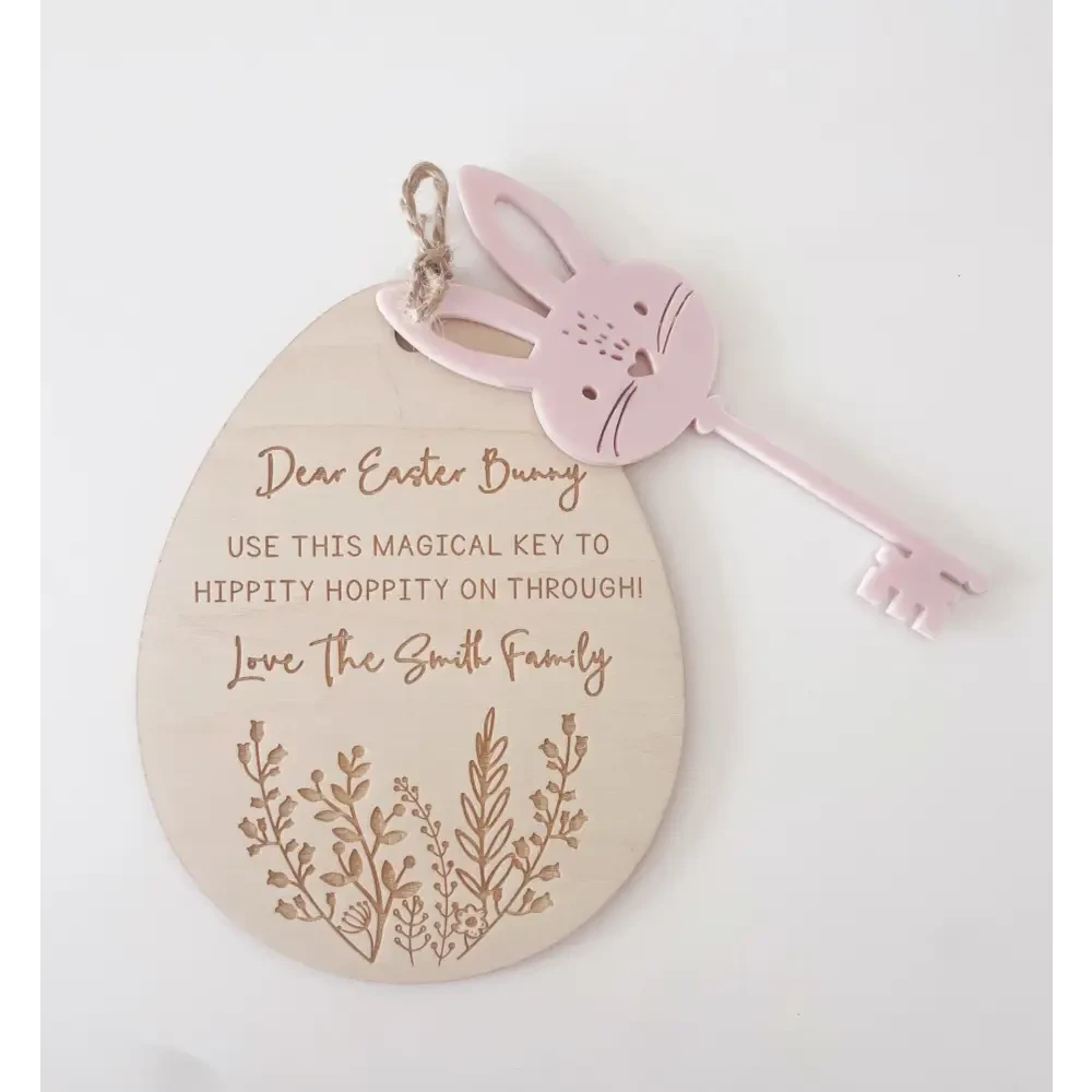 Easter Bunny Key - Timber Tinkers