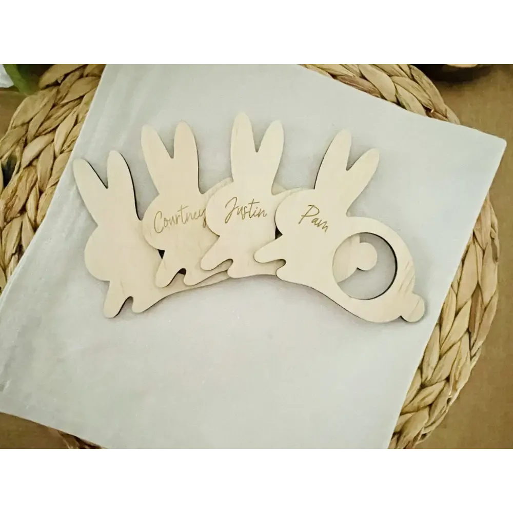 Easter Bunny Napkin Holder - Timber Tinkers