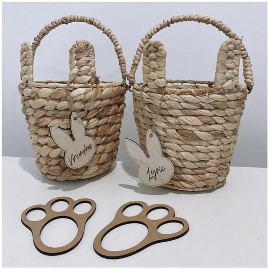 Easter Tag - Bunny Head - Timber Tinkers