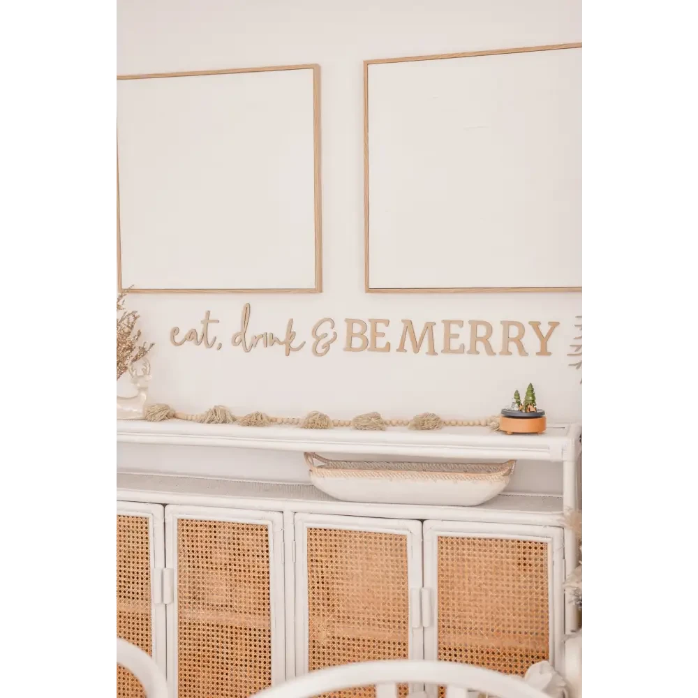 eat, drink & BE MERRY Script - Timber Tinkers