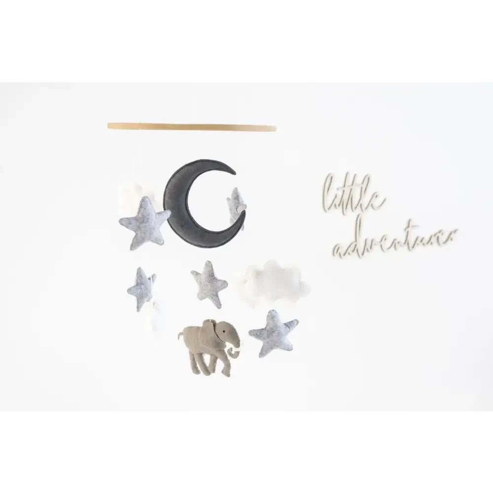 Elephant Nursery Mobile - Timber Tinkers