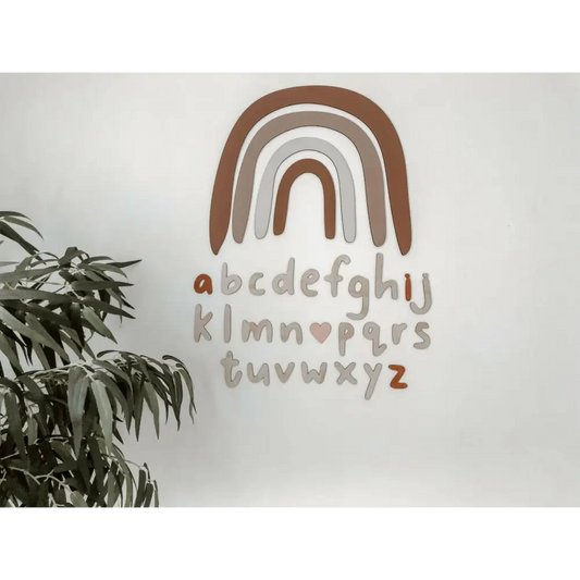 Extra Large Rainbow Wall Decal - Sand Dunes - Timber Tinkers