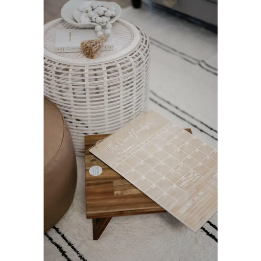 Family Calendar - Heart Design - Timber Tinkers