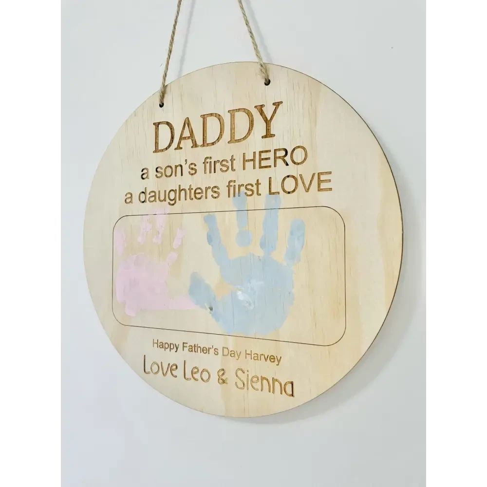 Father's Day Art Sign - 3 Designs - Timber Tinkers