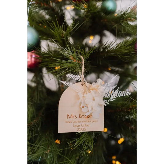 Floral Ornament - Timber Tinkers