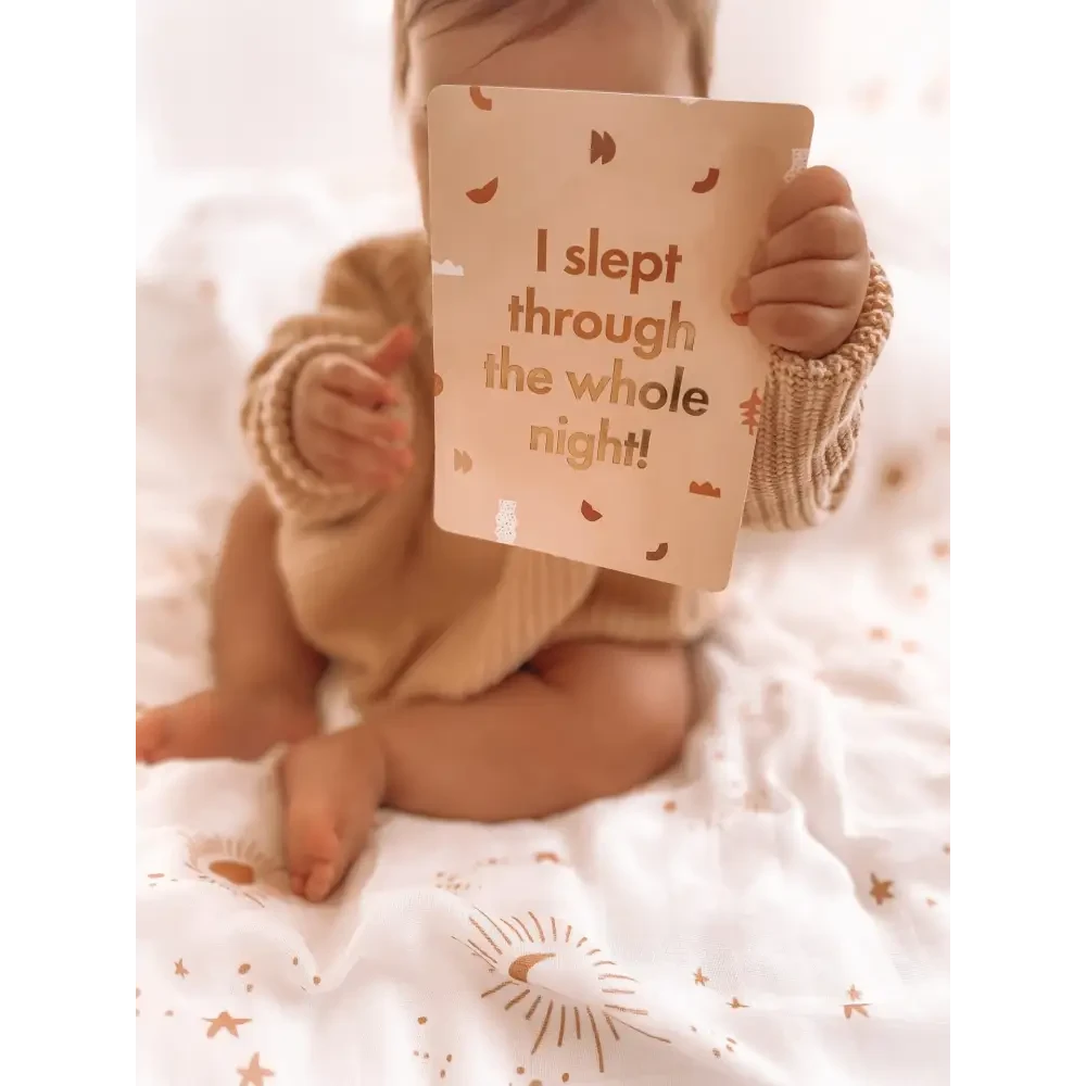 Fox & Fallow Baby Milestone Cards Boho - Timber Tinkers