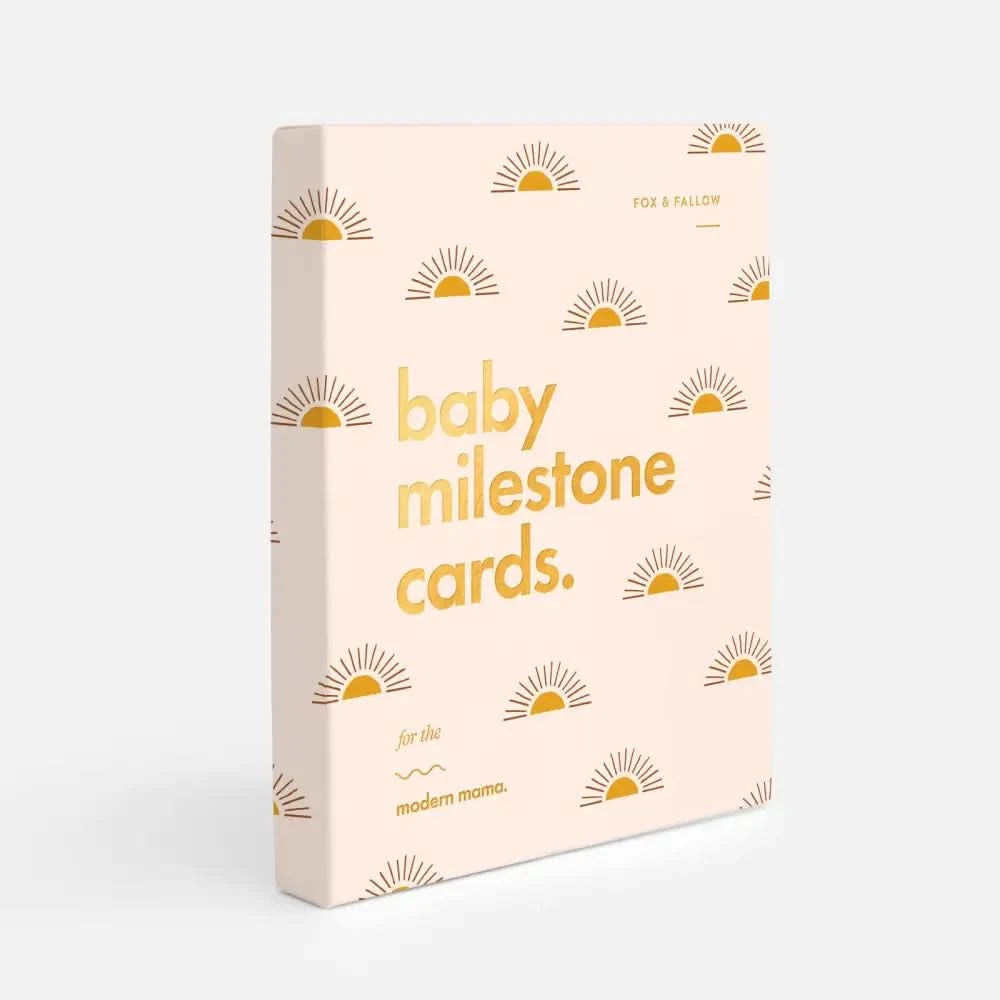 Fox & Fallow Baby Milestone Cards Boho - Timber Tinkers