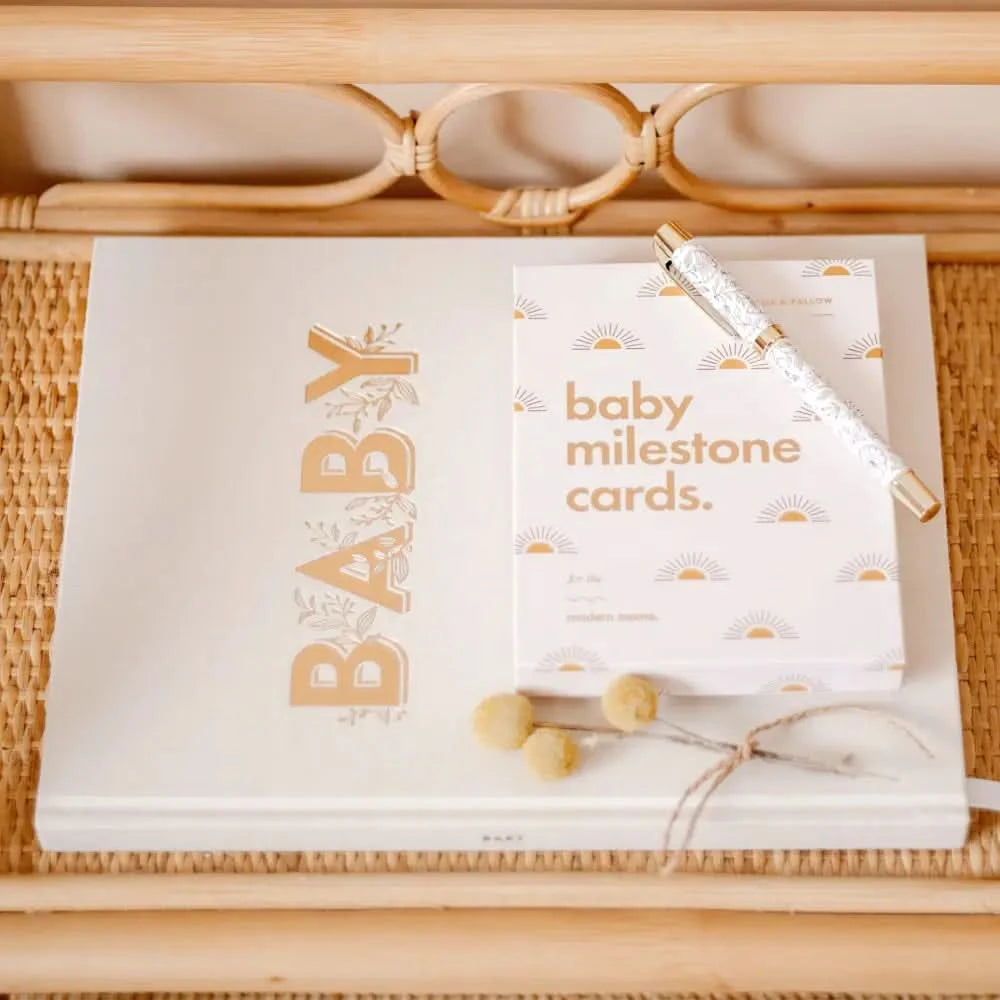 Fox & Fallow Baby Milestone Cards Boho - Timber Tinkers