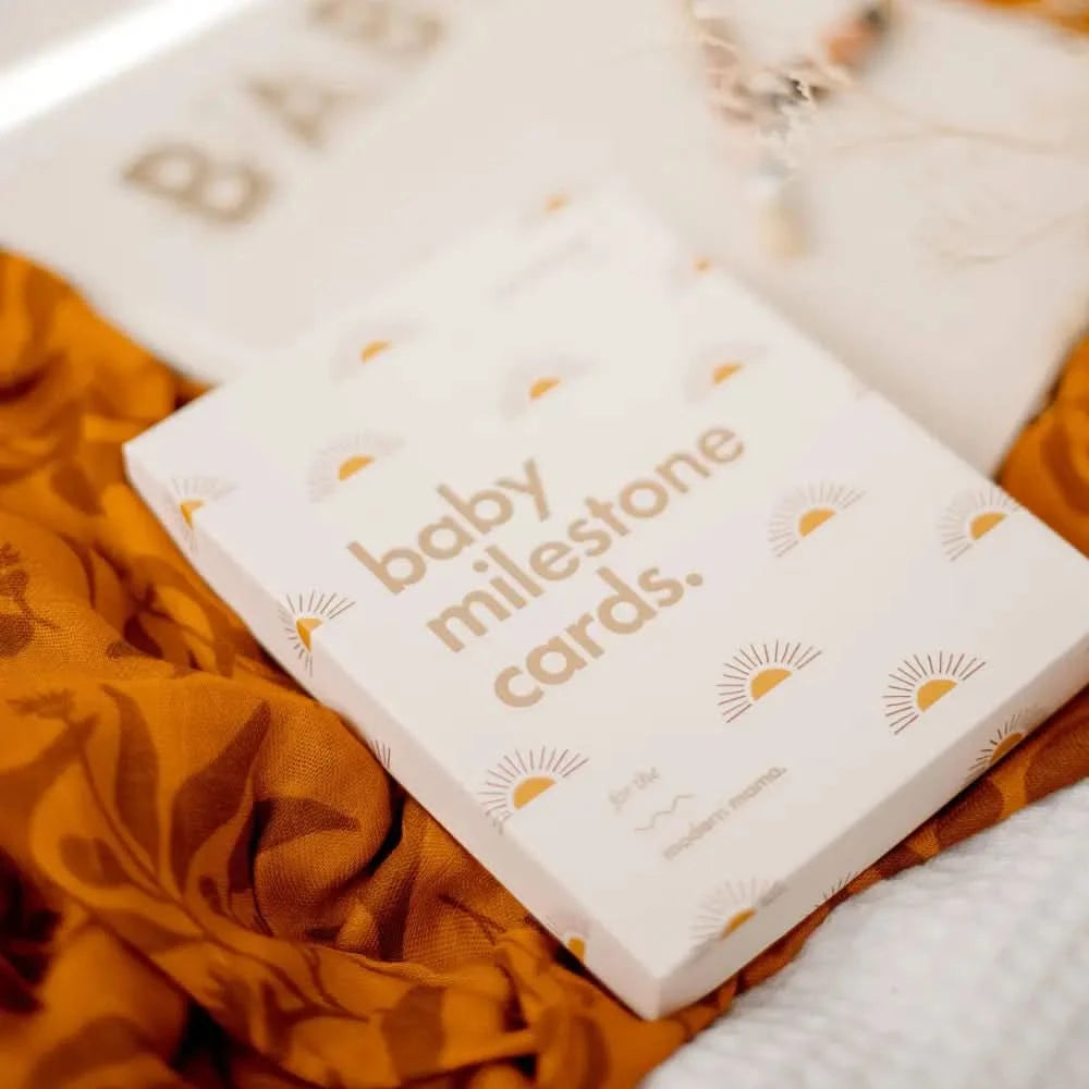 Fox & Fallow Baby Milestone Cards Boho - Timber Tinkers