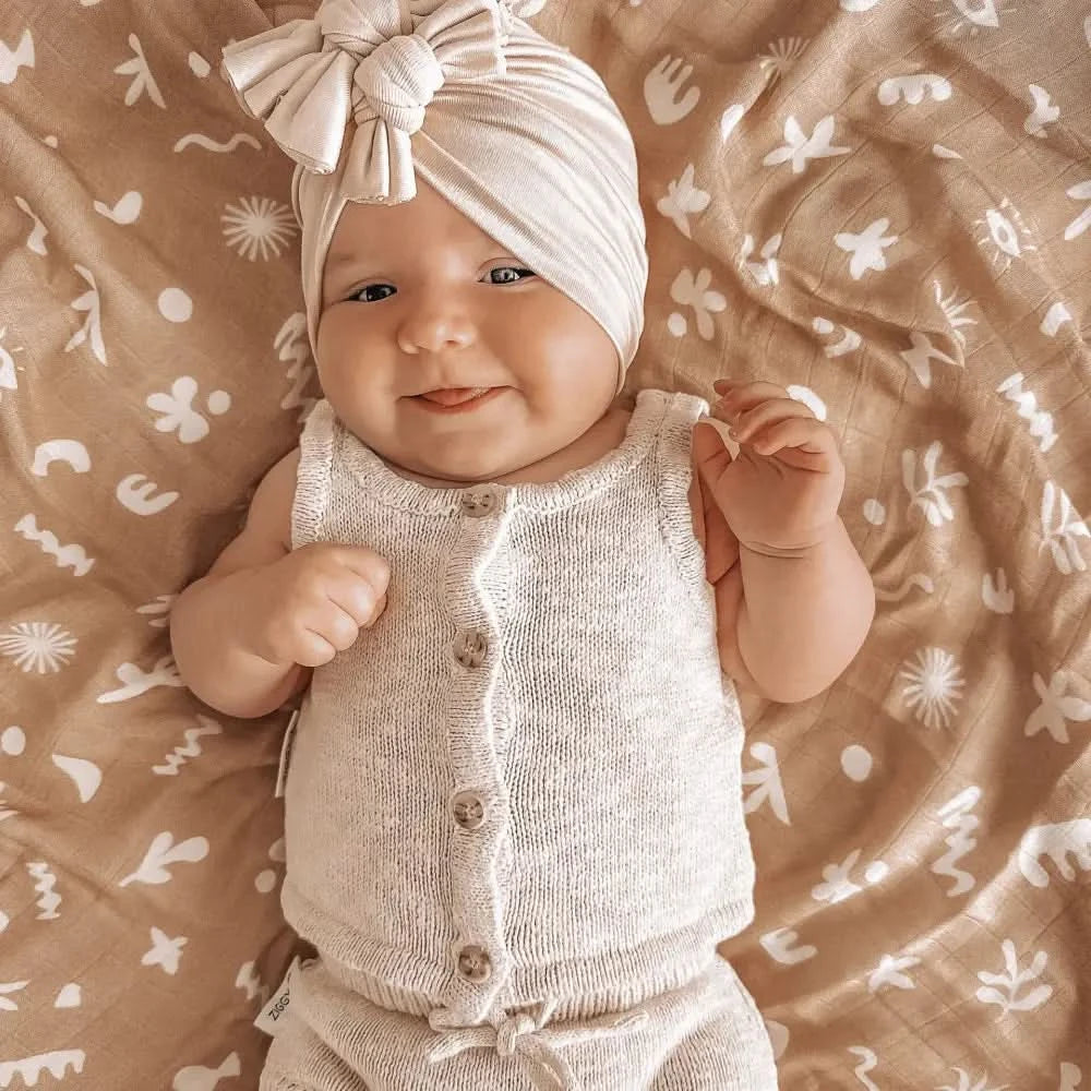 Fresco Organic Muslin Wrap Swaddle - Timber Tinkers
