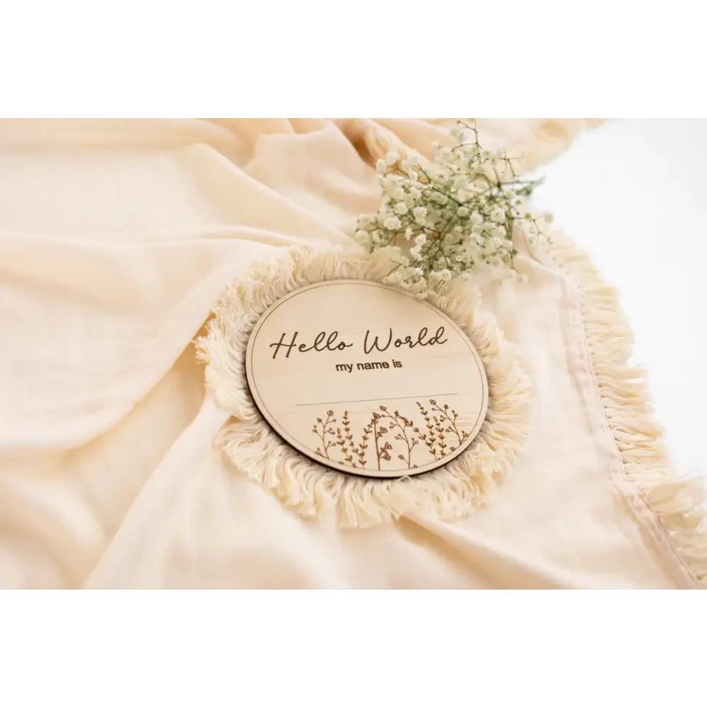 Fringed Swaddle - Timber Tinkers