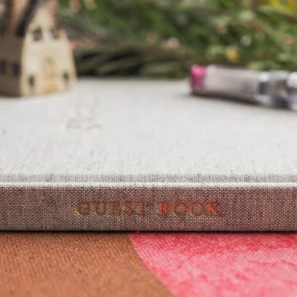 Guest Book (grey)