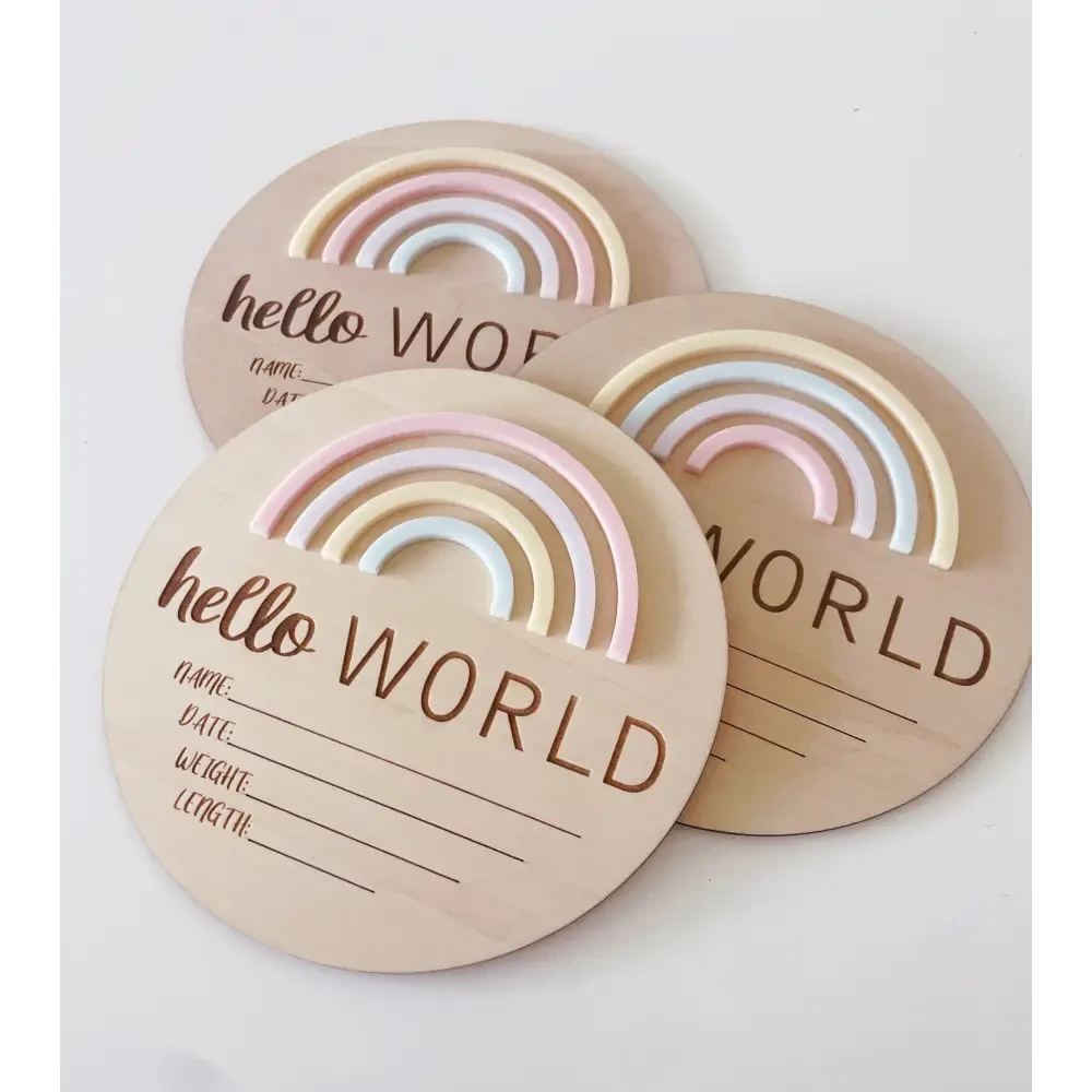 Hello World Rainbow Sorbet - Timber Tinkers