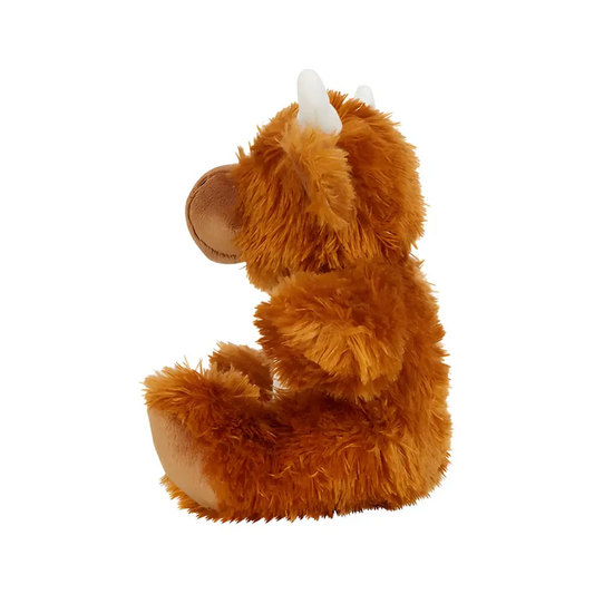 Highland Cow Plush - Floral Letter - Timber Tinkers