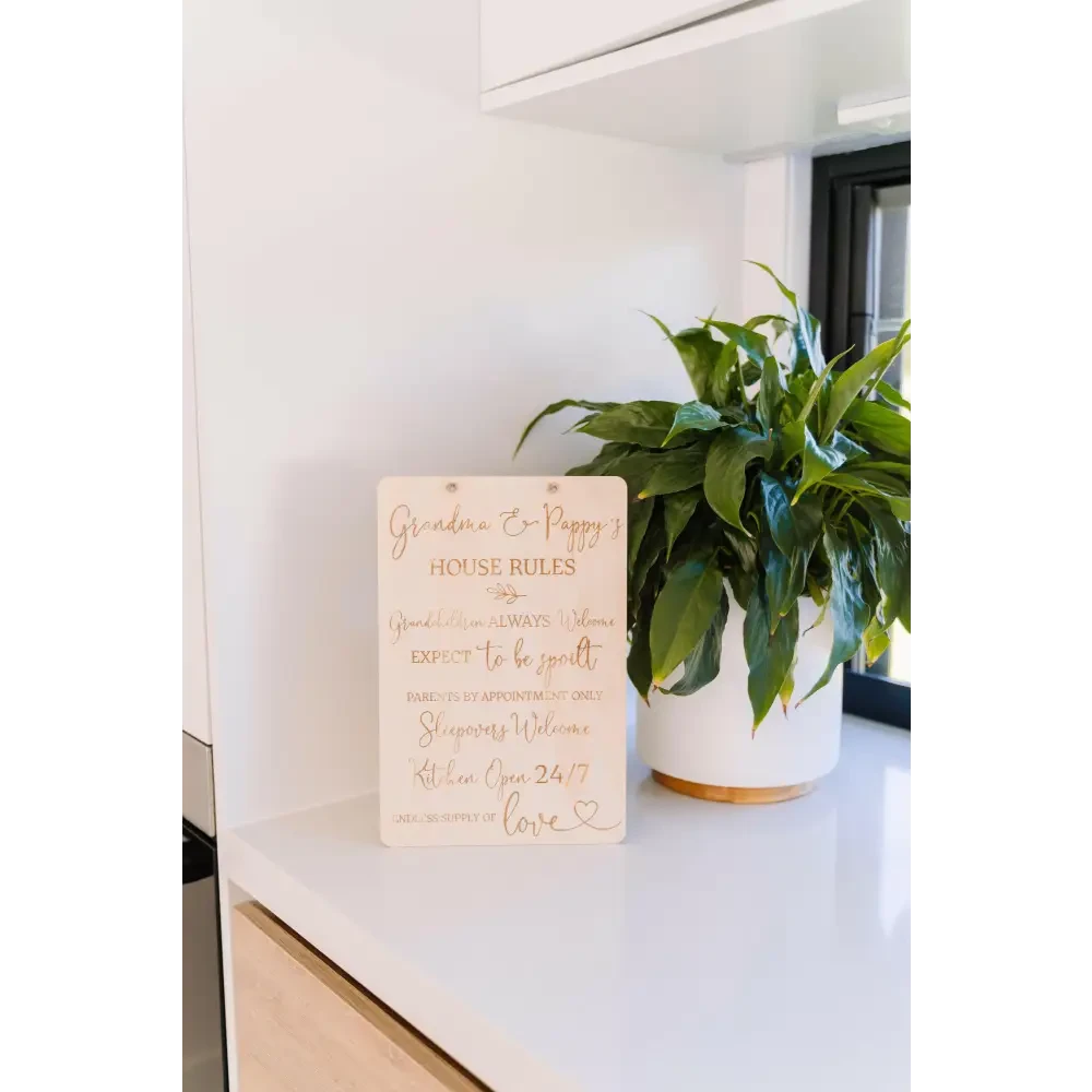 House Rules - Timber Tinkers