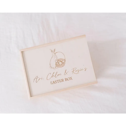 Keepsake Box - Easter Bunny - Timber Tinkers