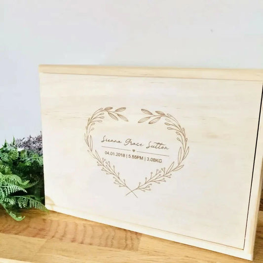 Keepsake Box - Heart - Timber Tinkers