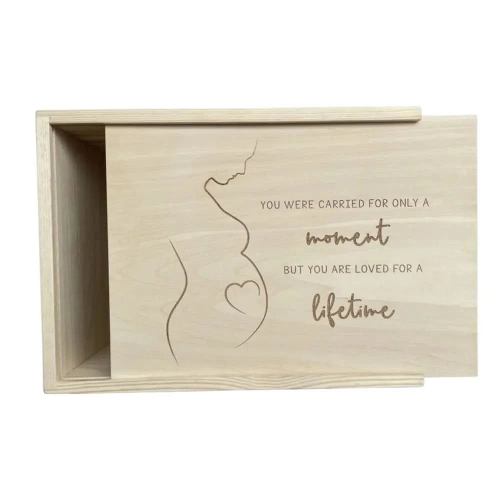Keepsake Box - Loved for a lifetime - Timber Tinkers