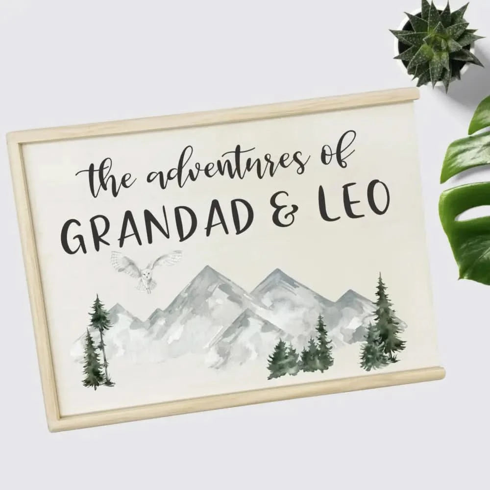 Keepsake Box - Mountain Adventures - Timber Tinkers