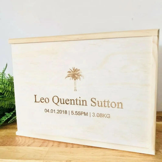 Keepsake Box - Palms - Timber Tinkers