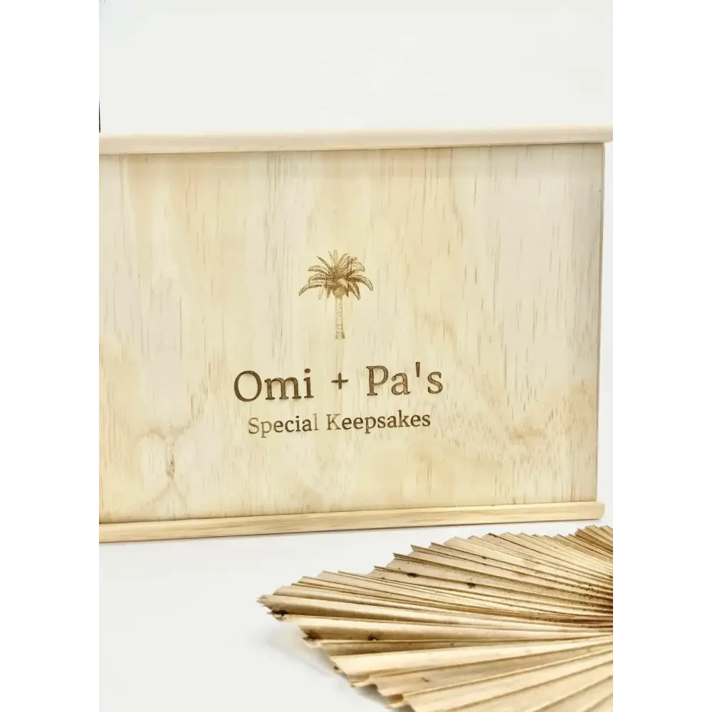 Keepsake Box - Palms - Timber Tinkers