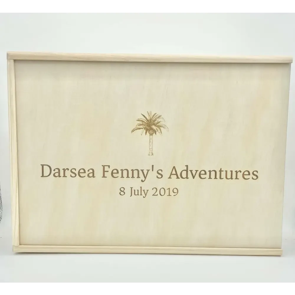 Keepsake Box - Palms - Timber Tinkers