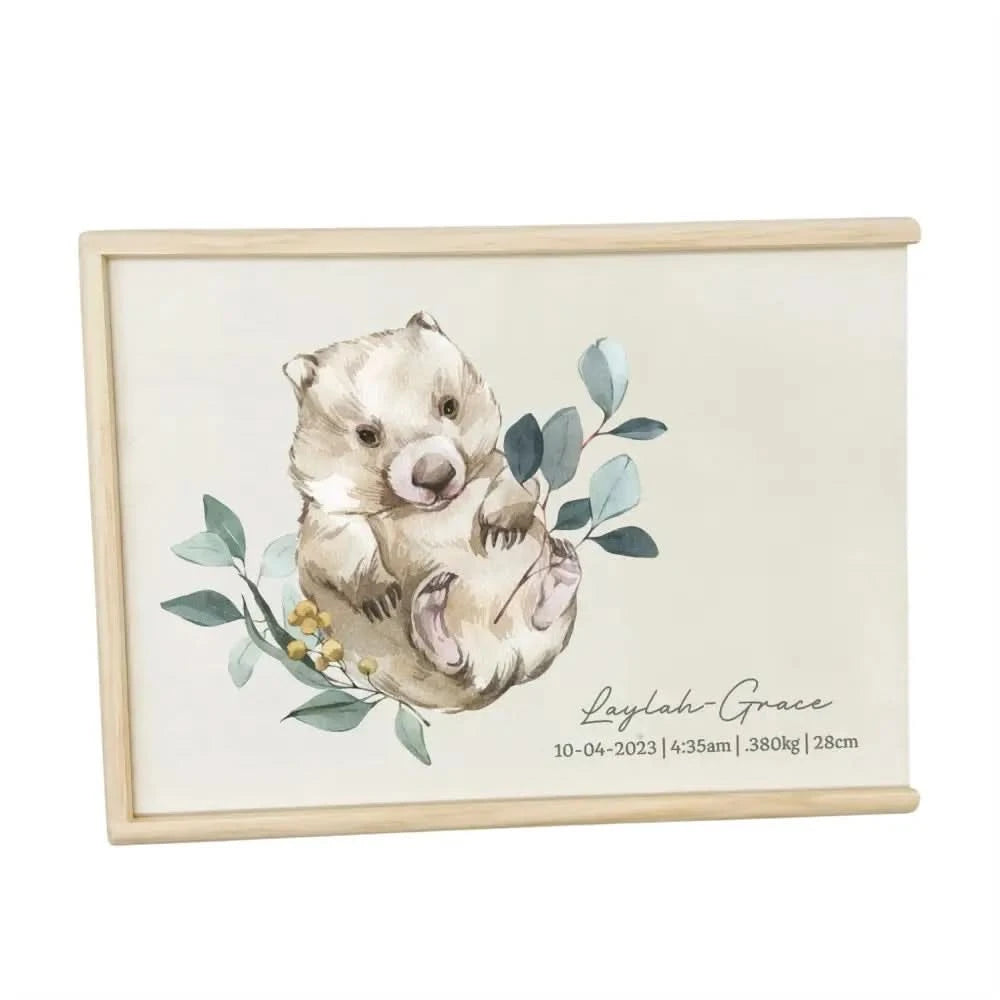 Keepsake Box - Wombat - Timber Tinkers