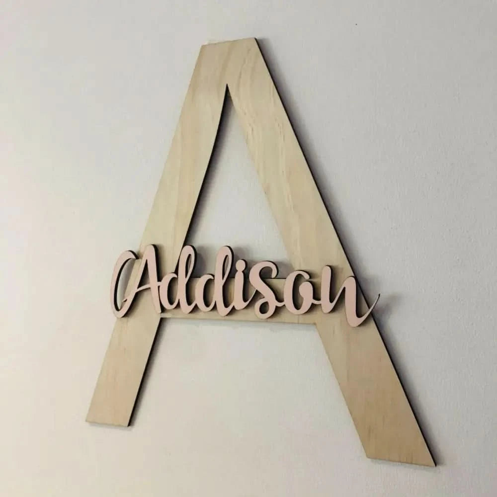 Large Letter Name - Timber Tinkers