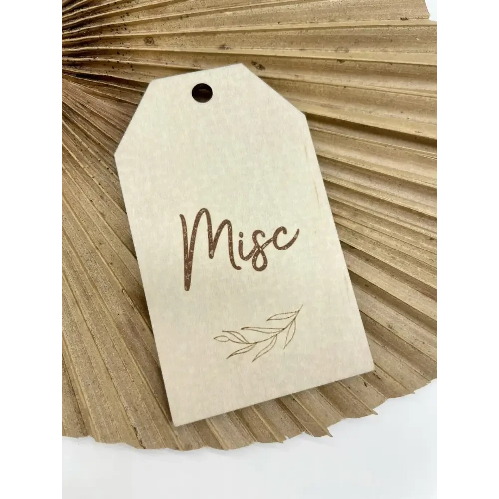 Linen Storage Labels Set of 12 - Timber Tinkers