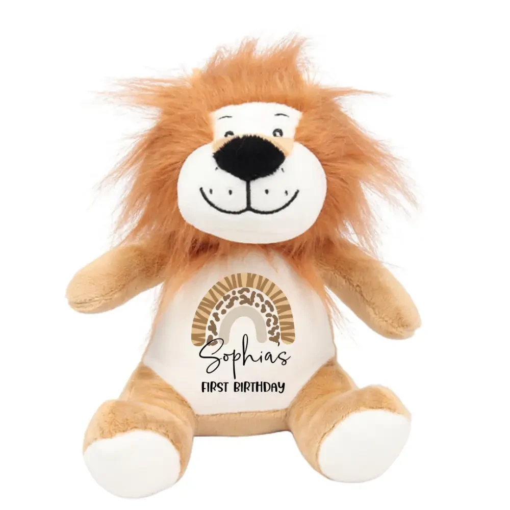 Lion Plush - Safari Rainbow - Timber Tinkers
