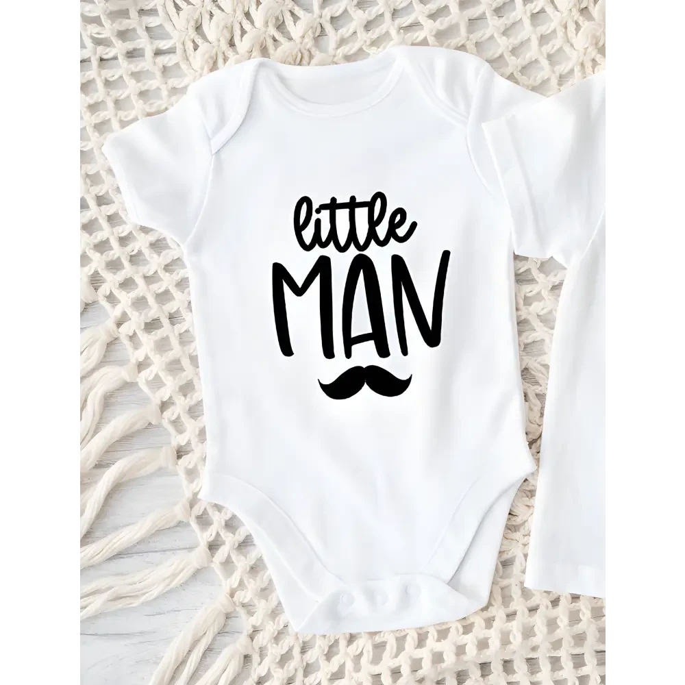 little man Onesie - Size 12-18 Months