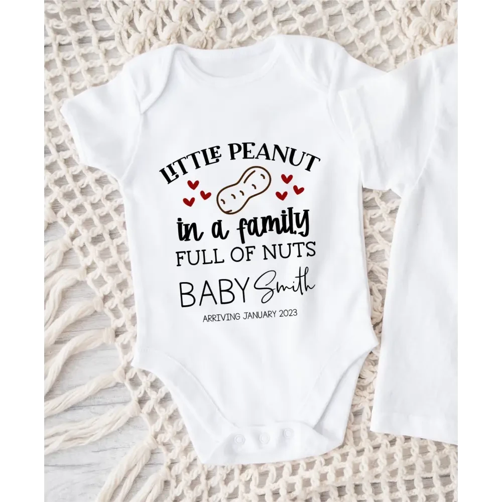 Little Peanut onesie - Timber Tinkers