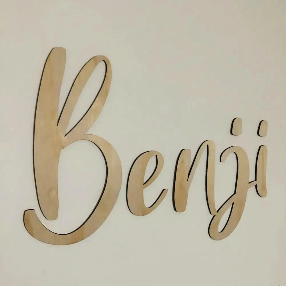 Medium Name Plaques (50cm Length) - Timber Tinkers