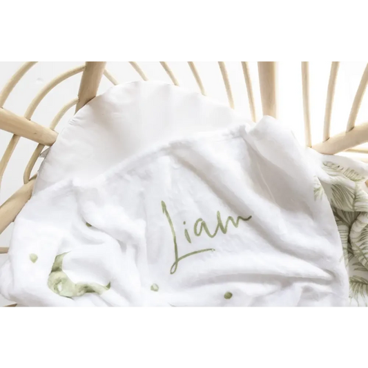 Milestone Blanket - Palm - Timber Tinkers